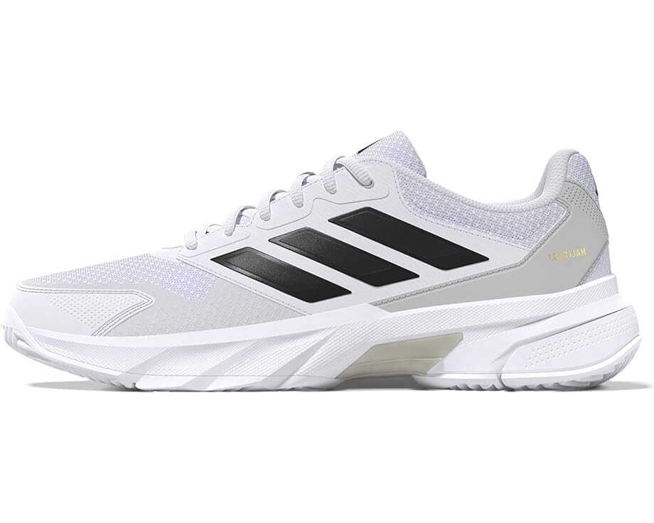 Кроссовки adidas Courtjam Control 3, цвет White/Black/Grey — фото 4