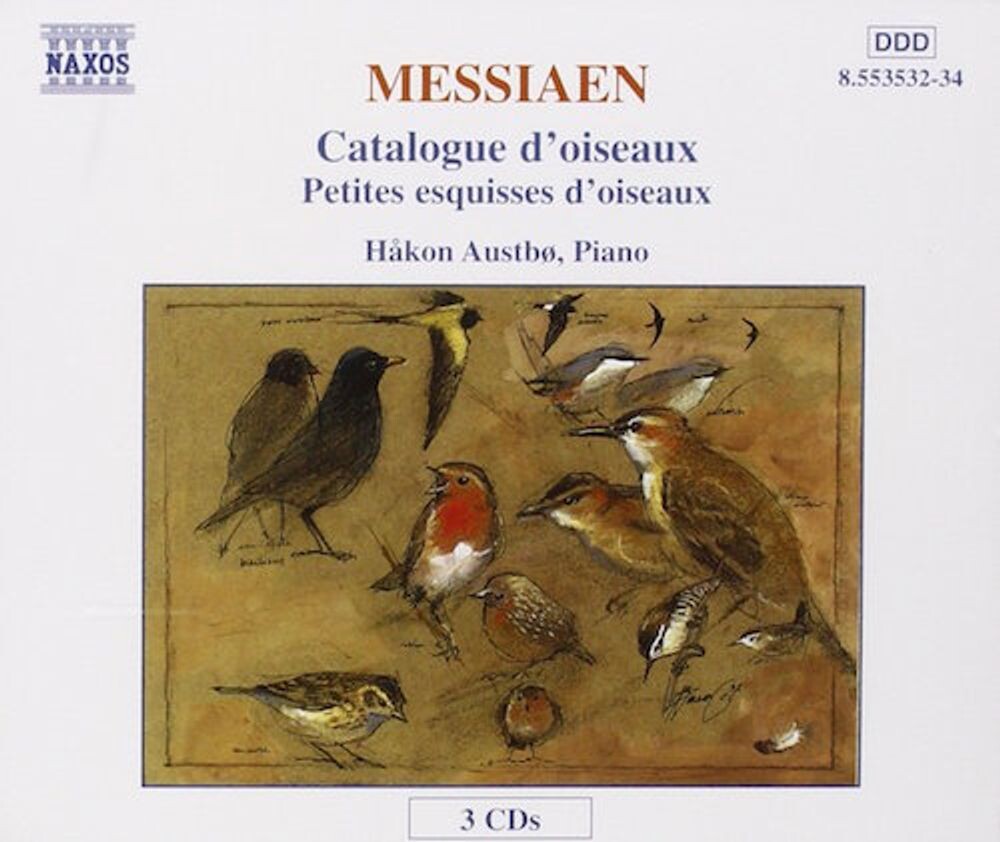 

Диск CD Messiaen: Catalogue d'oiseaux / Petites esquisses d'oiseaux - Olivier Messiaen, Haakon Austbö