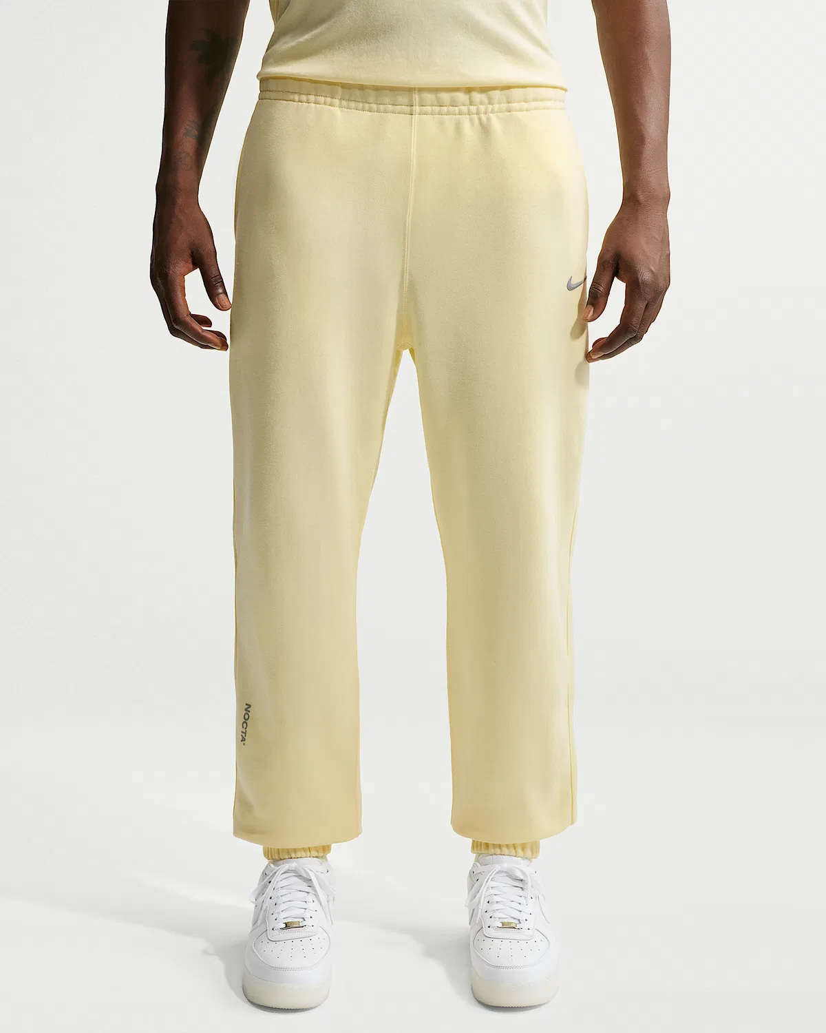 NOCTA Fleece CS Sweatpants NOCTA, Alabaster/Stealth — фото 2