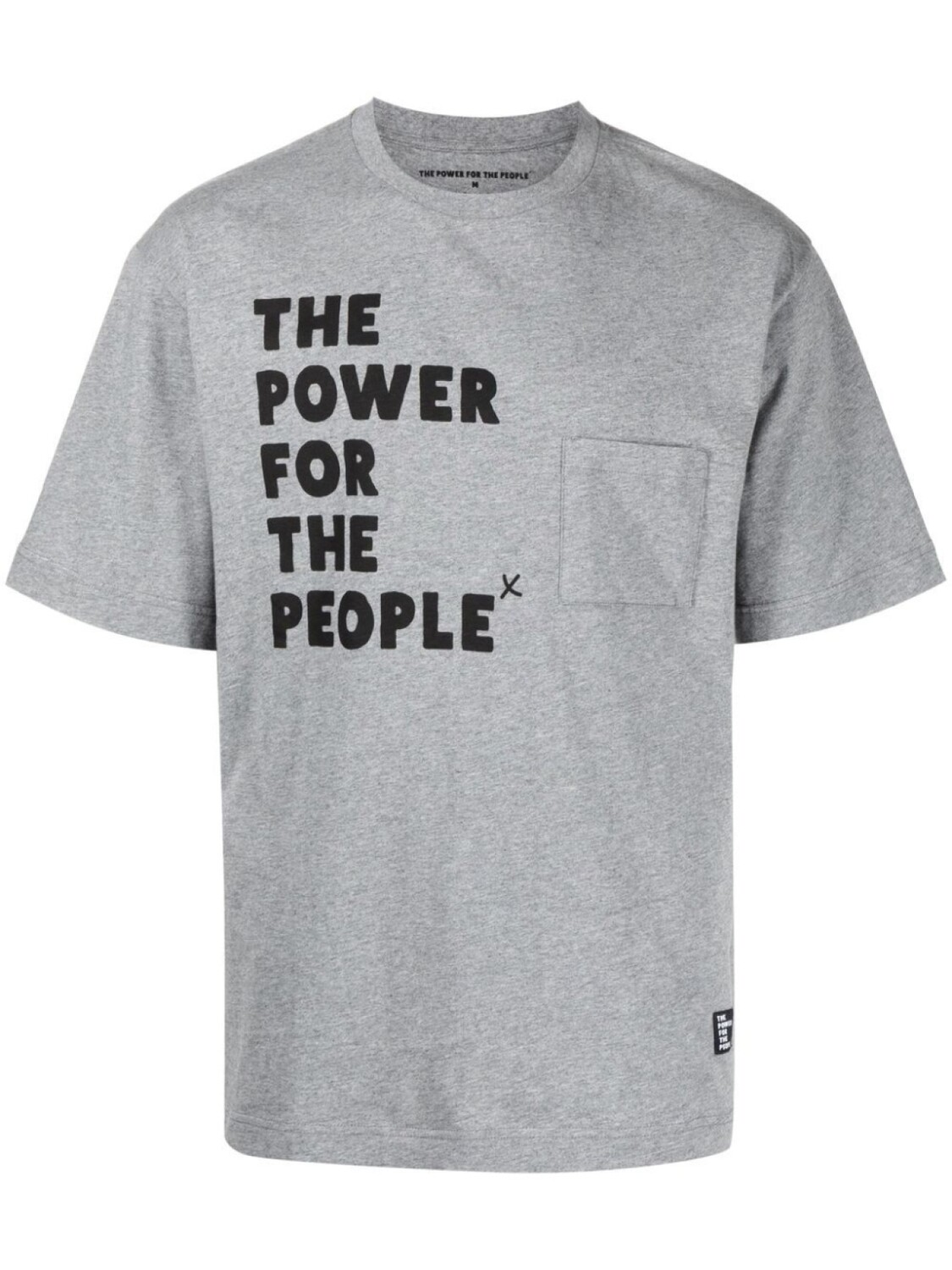 

Футболка с логотипом The Power For The People, серый