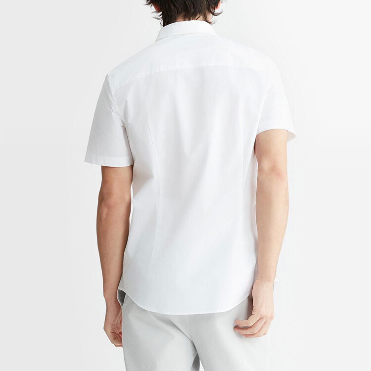 Мужская рубашка Calvin Klein, цвет Bright White — фото 3