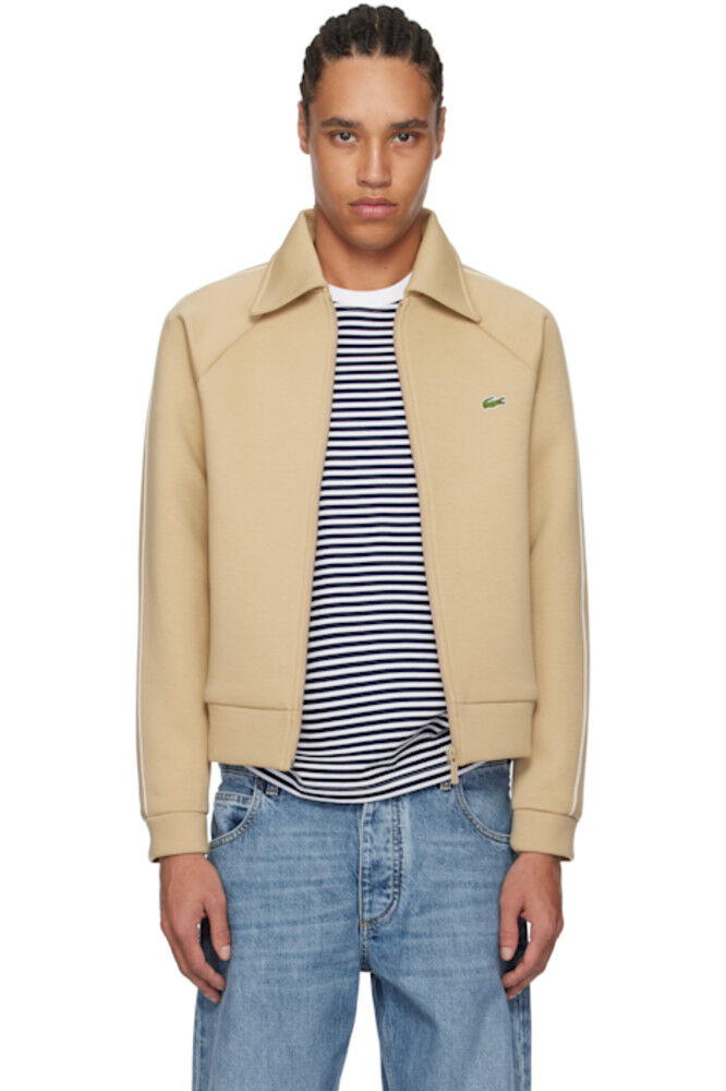 

Бежевый жакет реглан Lacoste