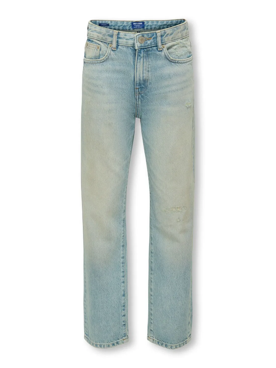 Джинсы свободного кроя ONLY & SONS Junior, light blue denim