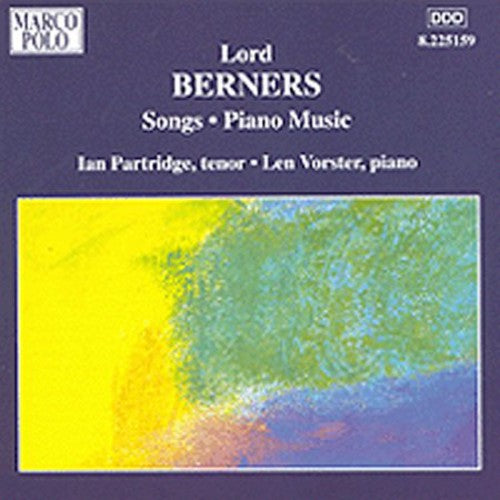 

CD диск Berners / Partridge / Vorster: Songs-Piano Music