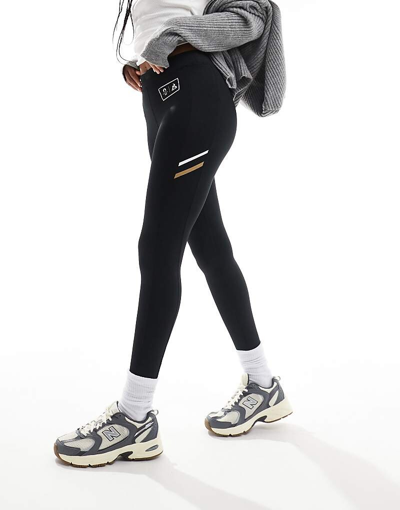 

Le Coq Sportif – Париж, Олимпийские игры 2024 – Черные тренировочные леггинсы