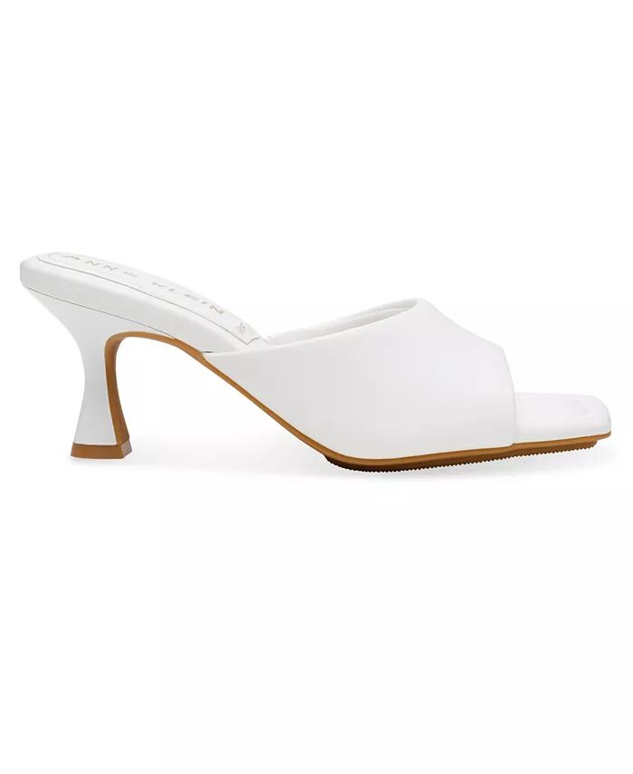 Женские сандалии Jerilyn Square Toe Mule Dress Sandals Anne Klein, красный — фото 2