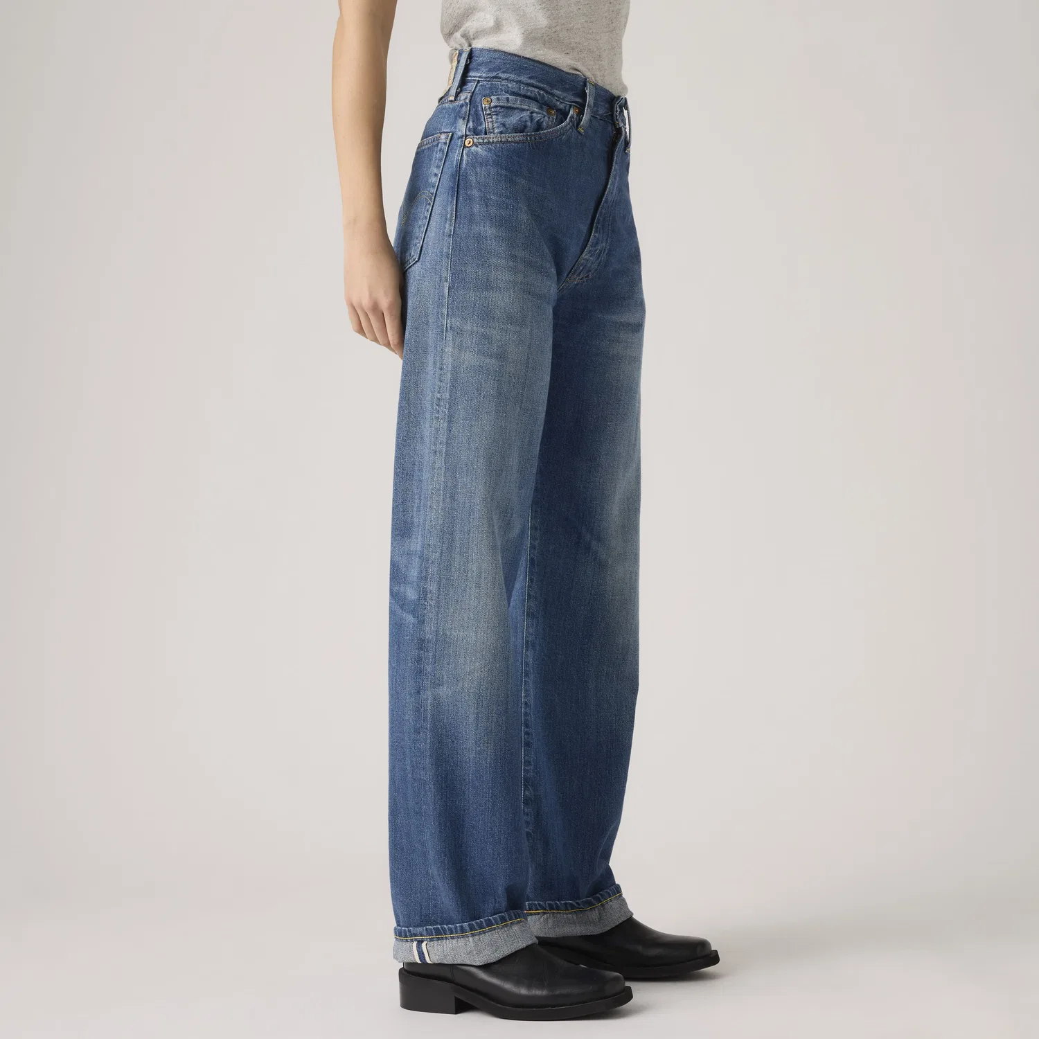 Женские джинсы 701 1950-х годов Levi's, Medium Wash — фото 2