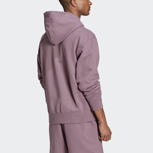 Толстовка Men's adidas originals C Hoody Ft Casual Sports Hooded Long Sleeves Light Purple, фиолетовый — фото 3