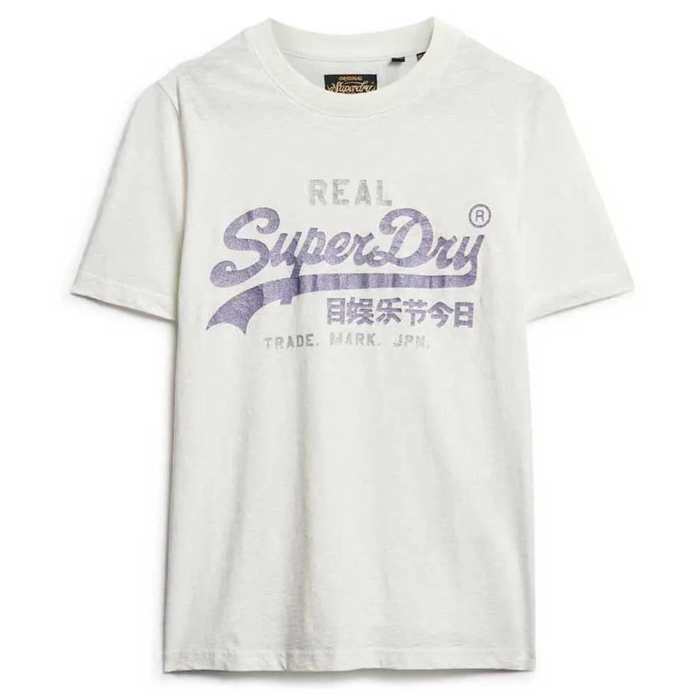 Футболка Superdry Embellished Vl Graphic, белый — фото 2