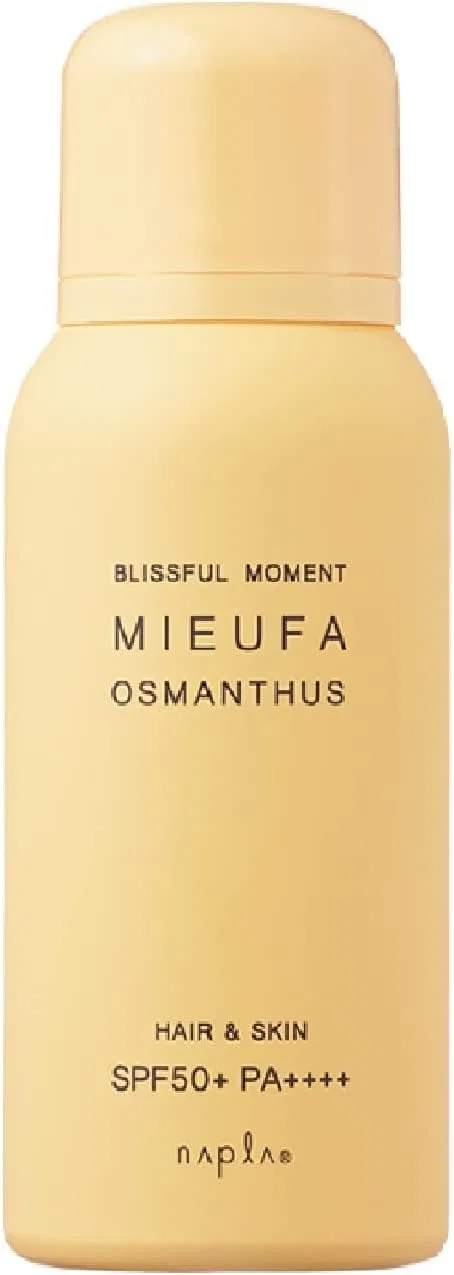 Спрей для волос и тела солнцезащитный Napra Mifa Fragrance UV Spray 80 г белый Napla