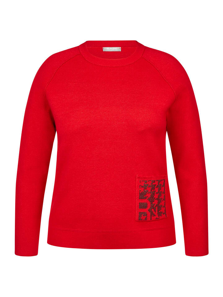 

Пуловер Rabe Pullover, красный