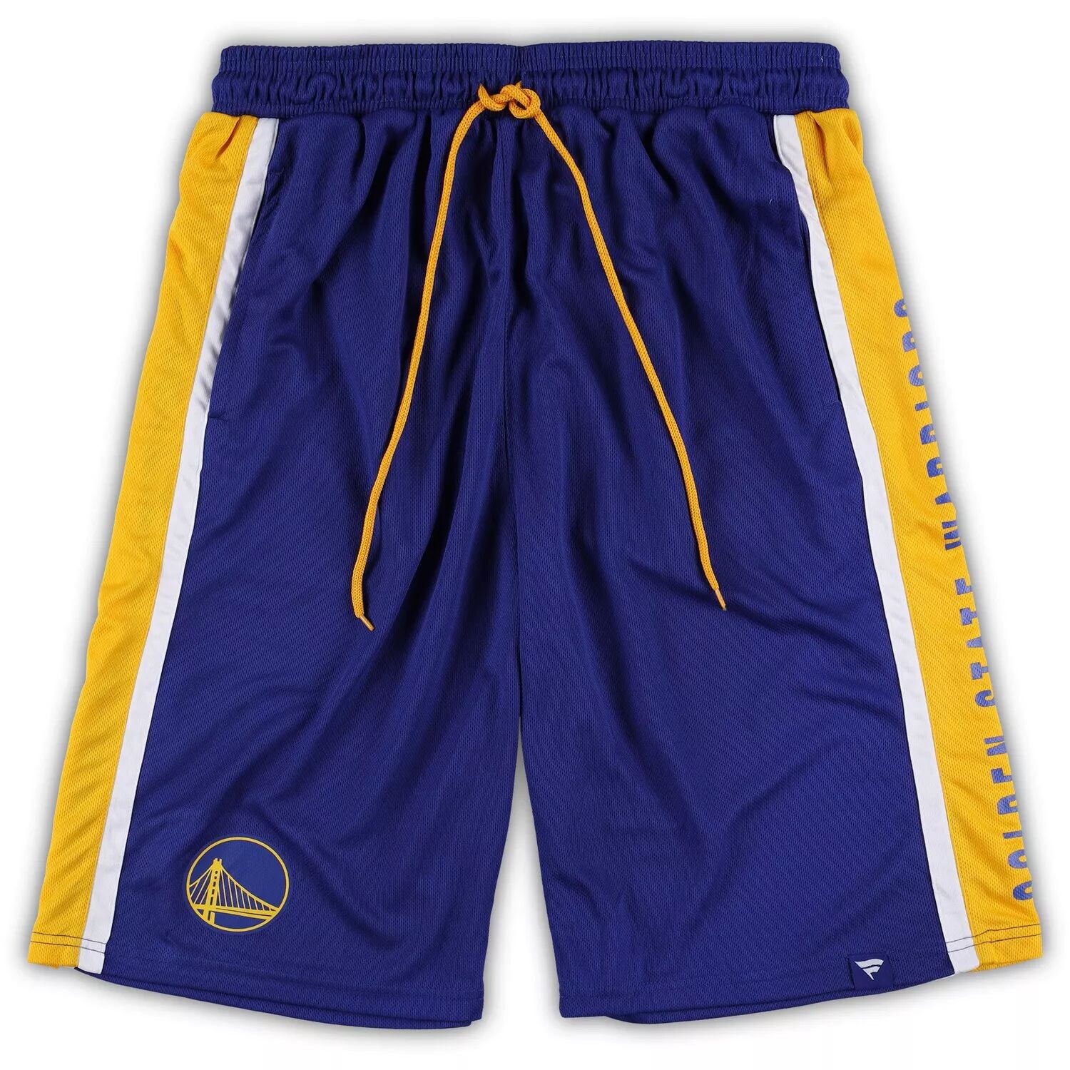 

Мужские фирменные сетчатые шорты Royal Golden State Warriors Big & Tall Referee Iconic Fanatics