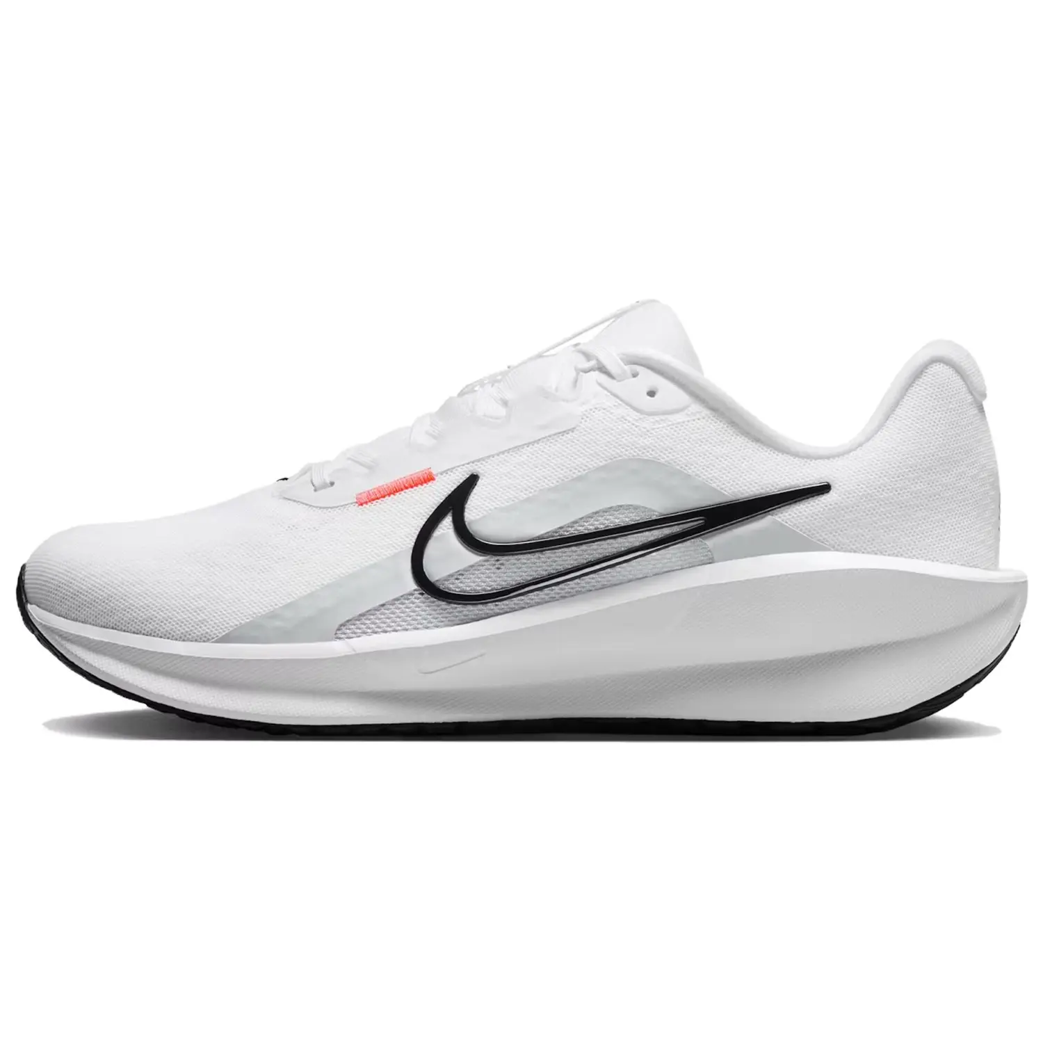 

Nike Кроссовки для бега DOWNSHIFTER 13, износостойкие, низкие, белые, мужские