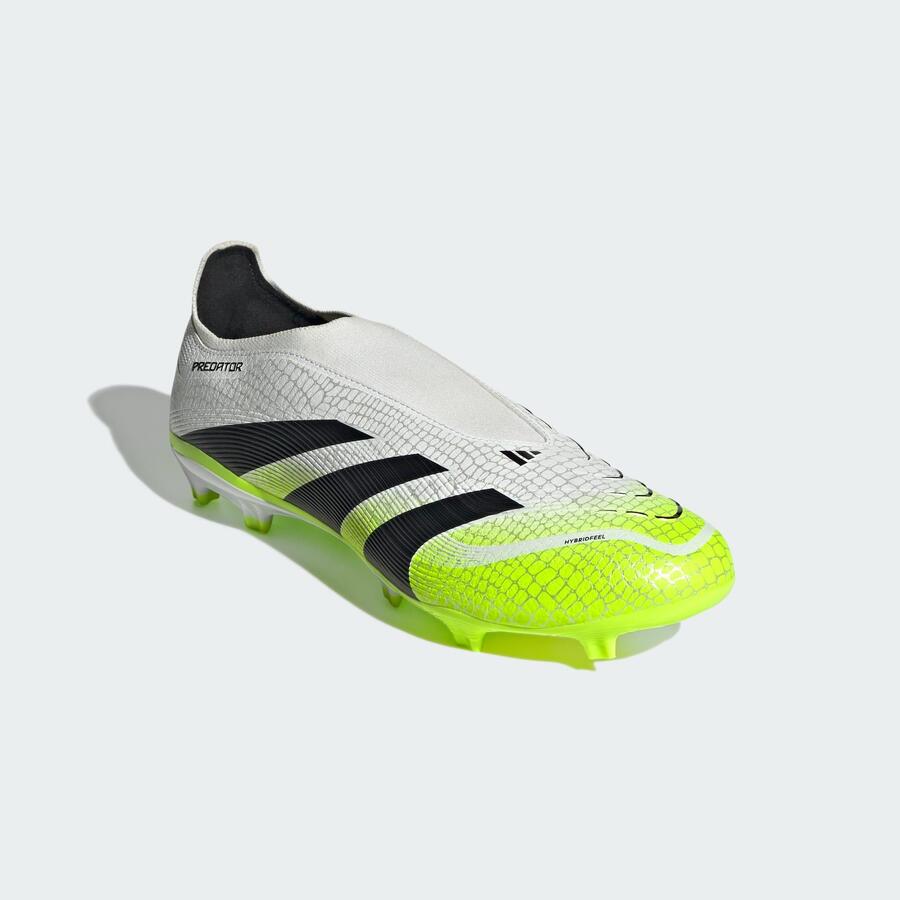 ADIDAS Футбольные бутсы Predator League без шнурков, твердые/универсальные — фото 4
