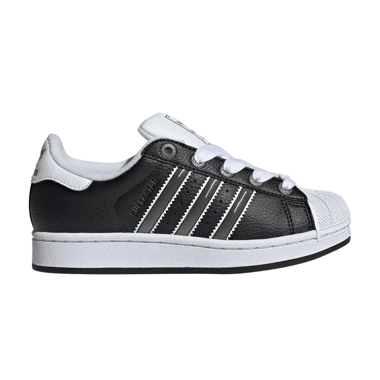 

Кроссовки adidas Superstar 2 J 'Black Lenticular Stripes', черный