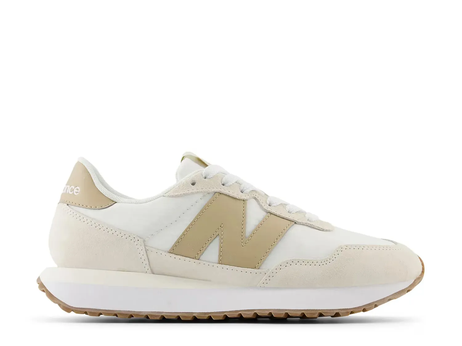 Кроссовки 237 - женские New Balance, Ivory/Beige — фото 3