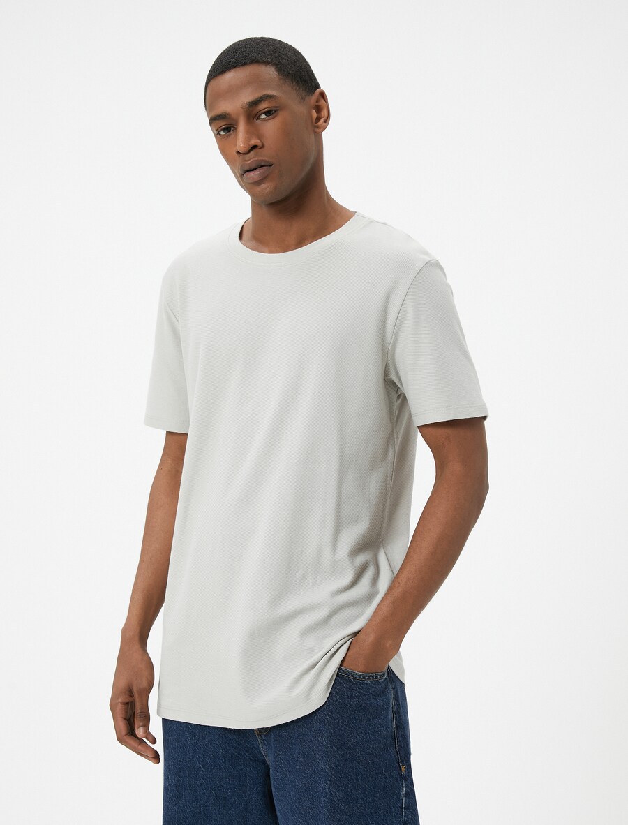

Классическая футболка Koton Shirt, серый