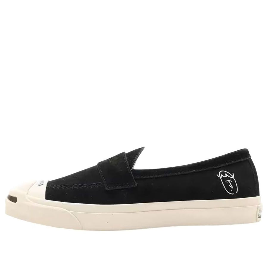 

Кроссовки Converse x Yu Nagaba Jack Purcell Loafer 'Black White', черный