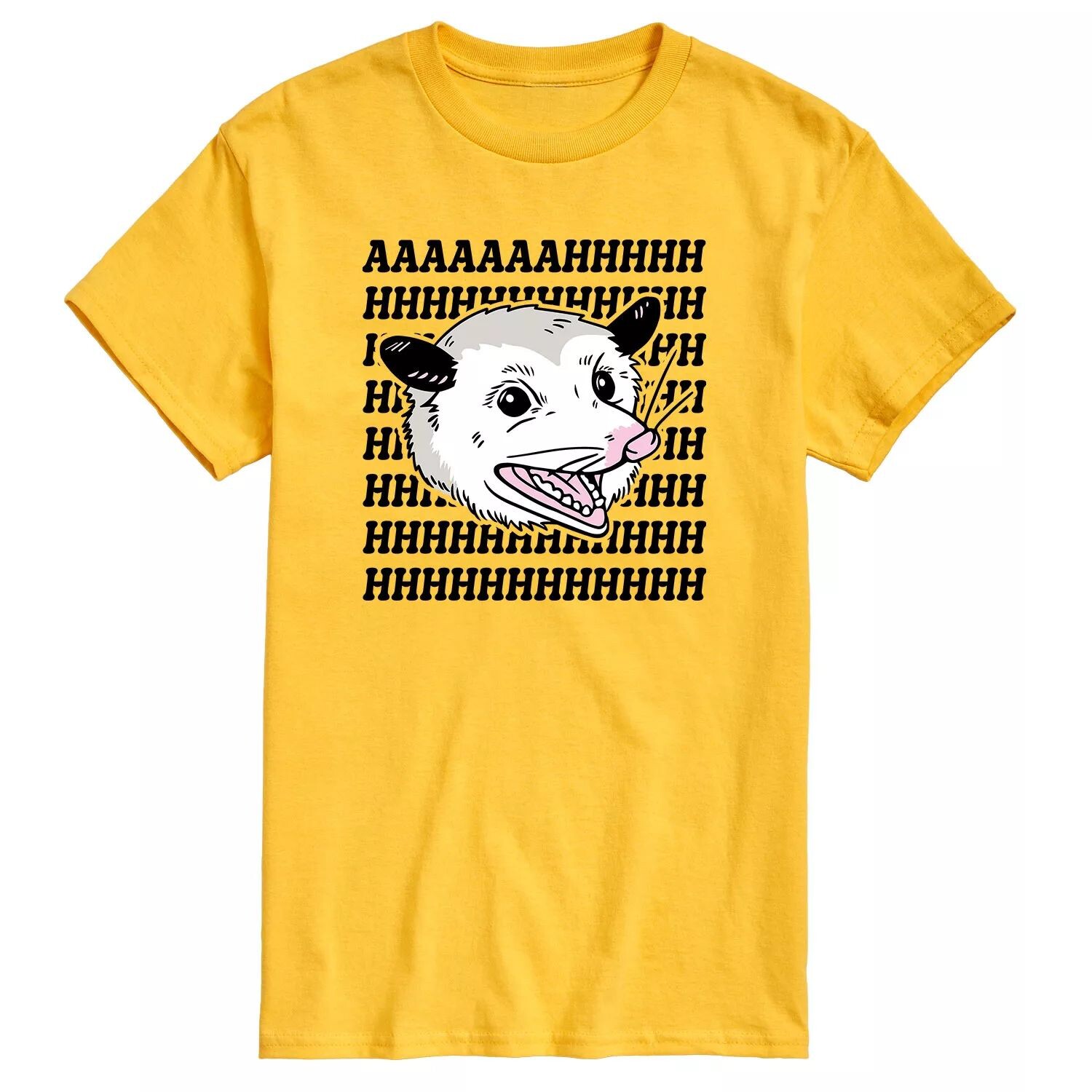 

Мужская футболка с рисунком Screaming Possum Licensed Character