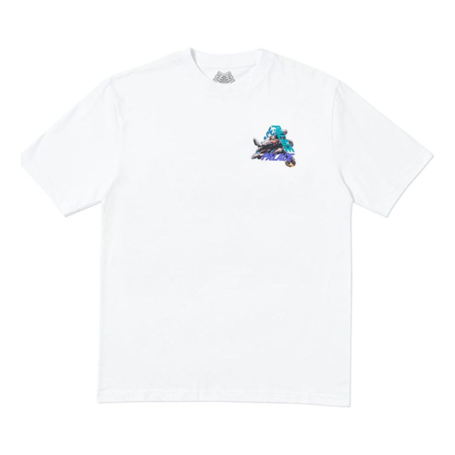 

Футболка PALACE Octo White Cartoon Printing Short Sleeve Unisex, белый