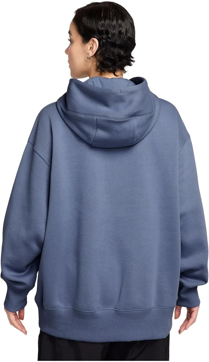 Толстовка Nike Phoenix Fleece, цвет World Indigo/Sail — фото 2