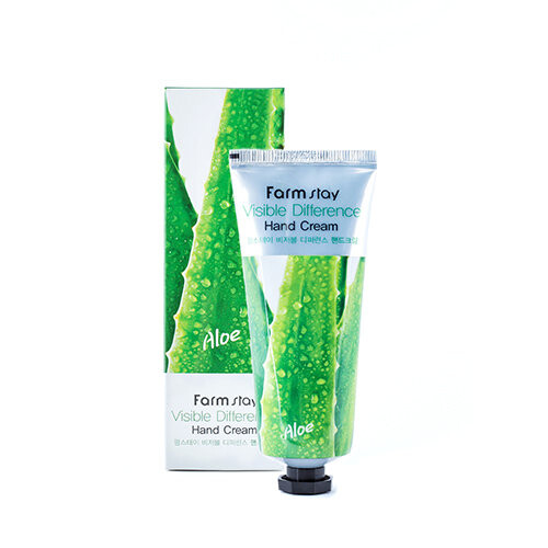 

Крем для рук с алоэ 100мл Farm Stay, Visible Difference Hand Cream