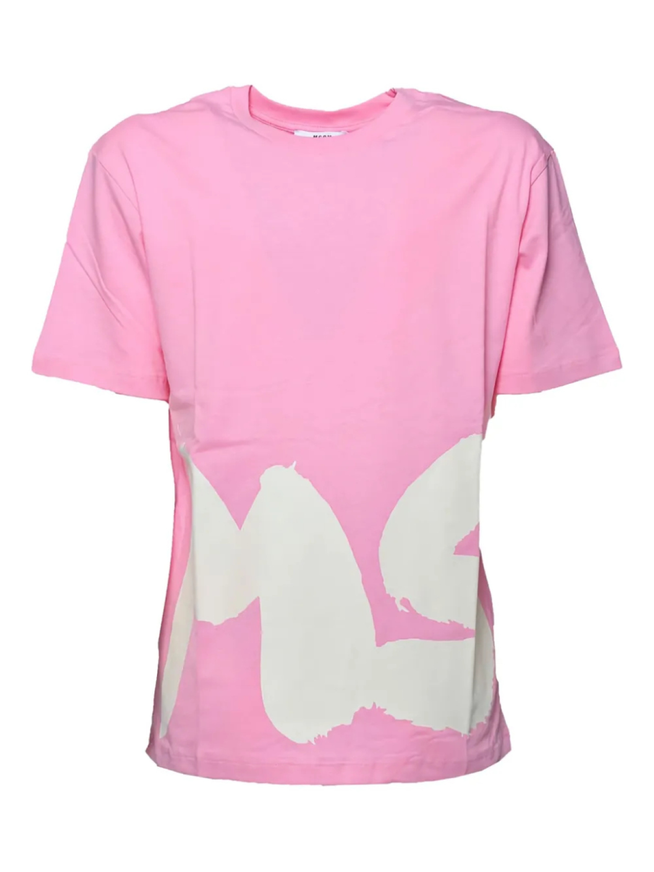 

Футболка с логотипом MSGM Kids, розовый