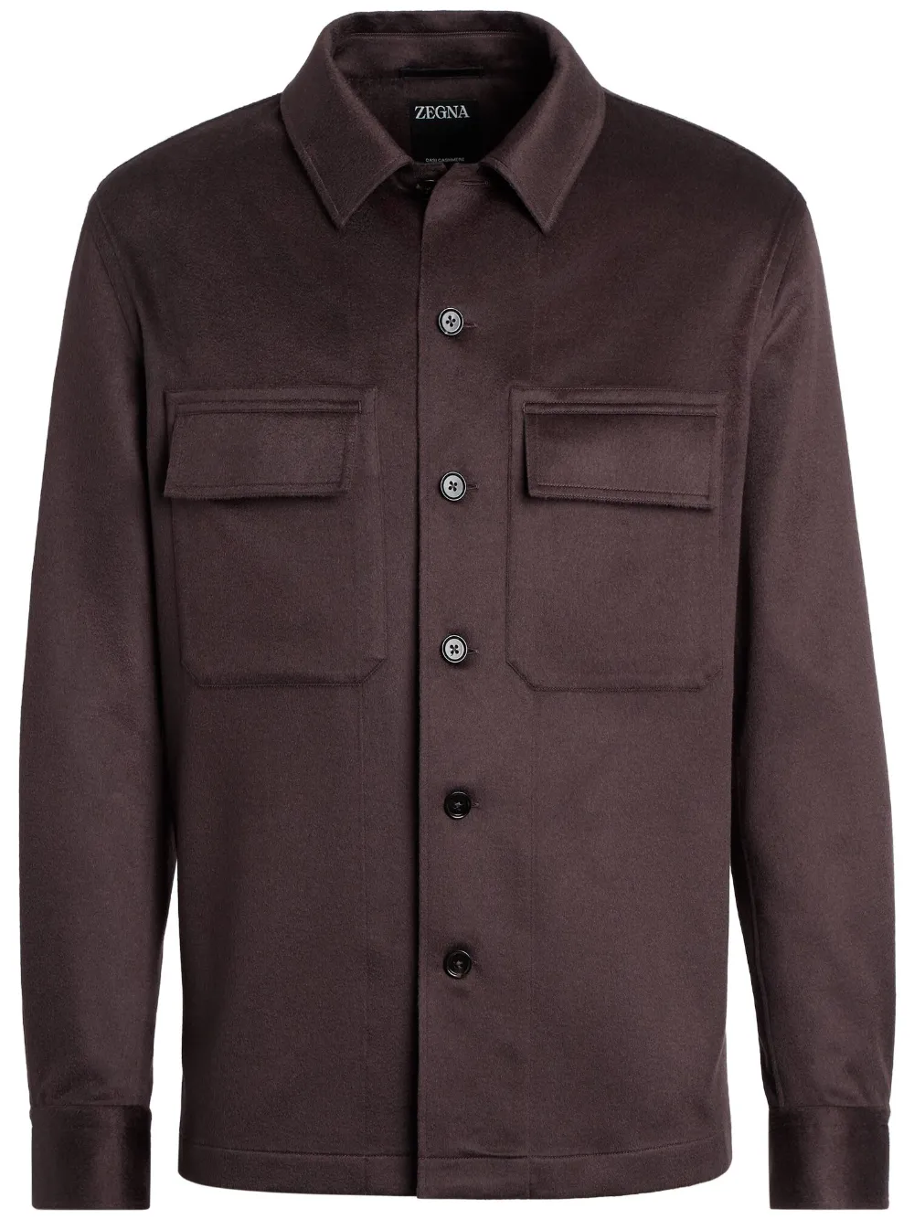 

Кашемировая куртка-рубашка Alba Oasi Zegna, красный
