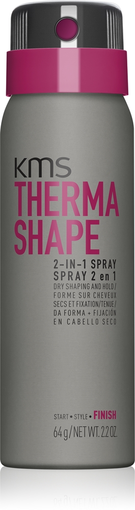 

Thermashape 2-в-1 спрей для волос для горячей укладки Kms, 75 мл