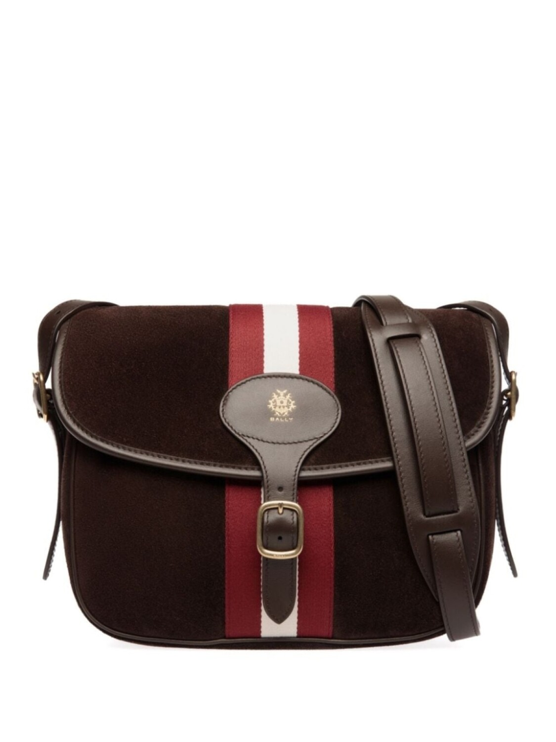 

Bally сумка-мессенджер Beckett, коричневый