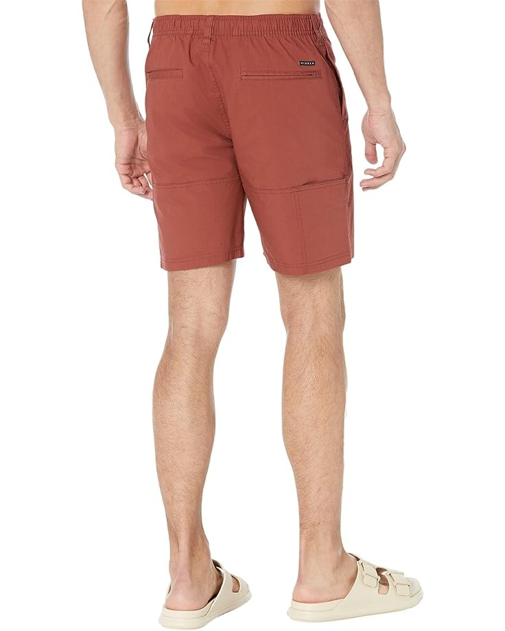 

Шорты VISSLA The Wall Eco 18.5" Walkshorts, цвет Brick