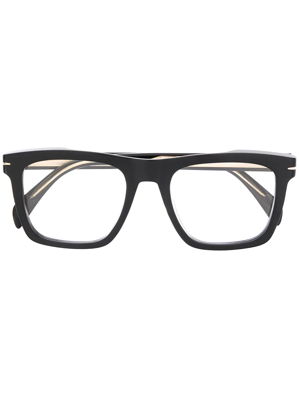 

Очки в прямоугольной оправе Eyewear by David Beckham, черный