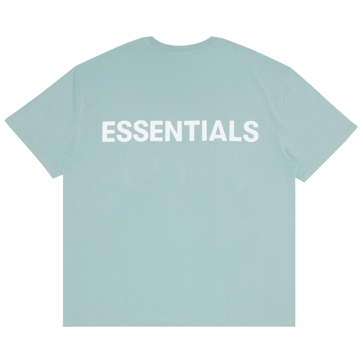 Футболка Fear of God Essentials свободного кроя с логотипом, синий — фото 2