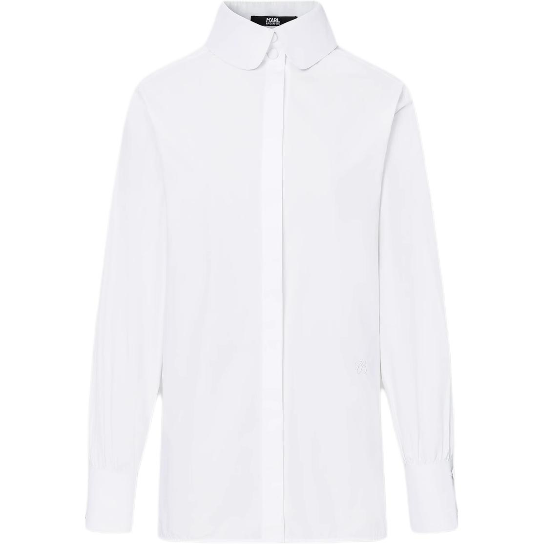 

Karl Lagerfeld / Karl Lagerfeld Jeans Женская белая рубашка KARL LAGERFELD