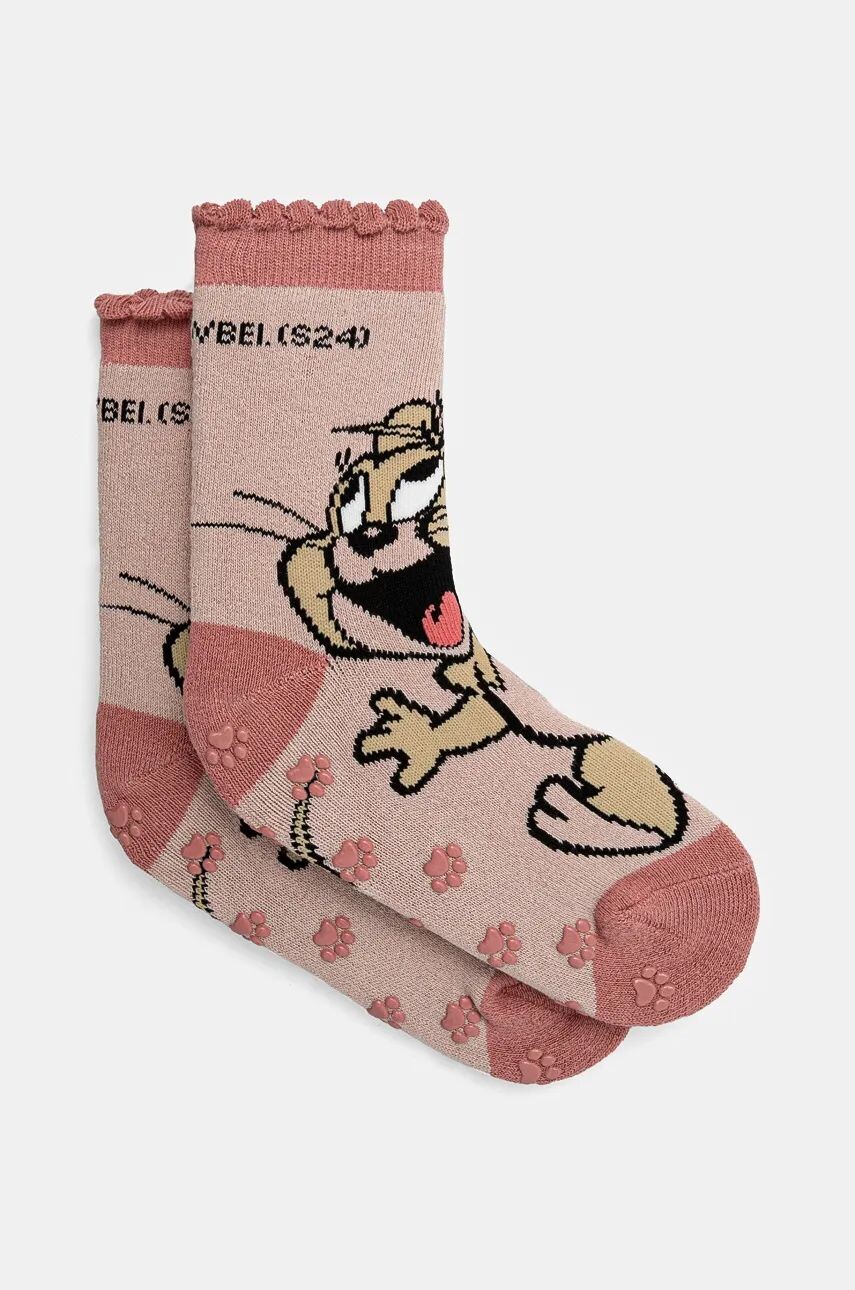 

Детские носки United Colors of Benetton для Tom & Jerry, розовый