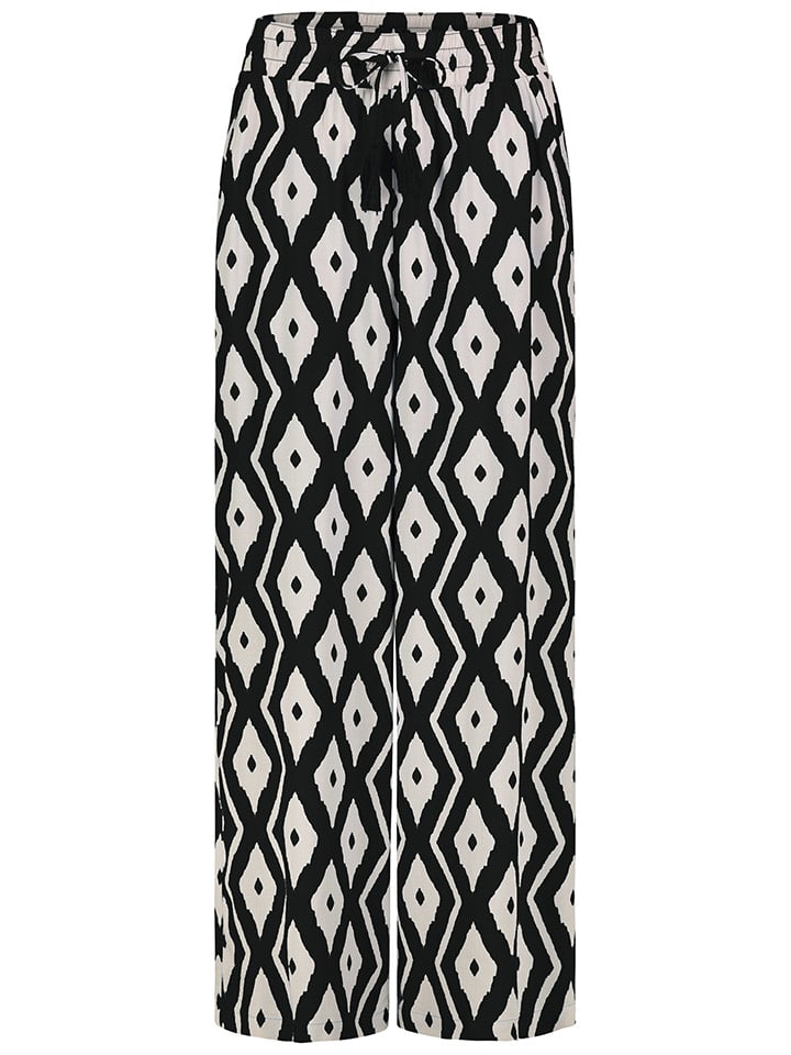 

Тканевые брюки Sublevel, черный/белый