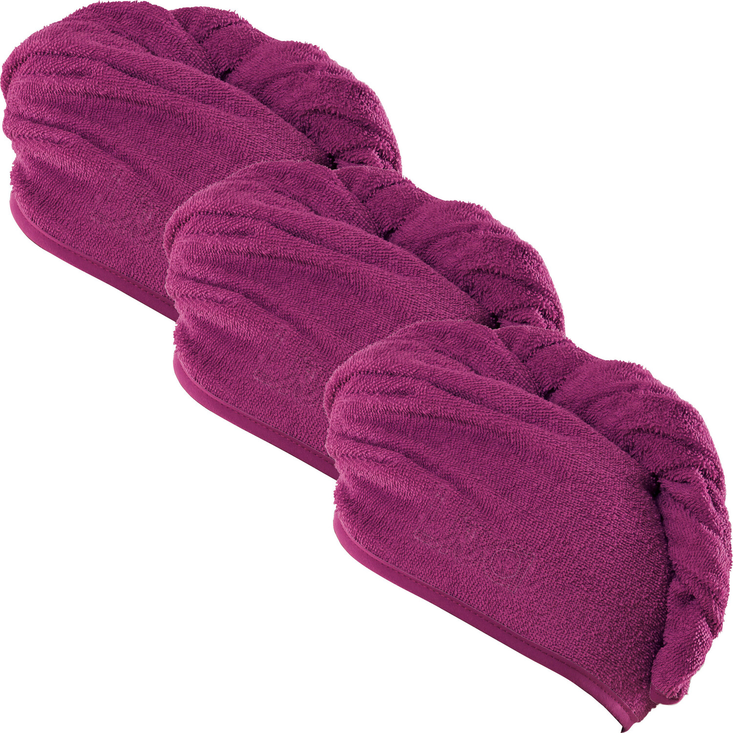 

Полотенце для ванной Erwin Müller Turban 3er Pack, фуксия