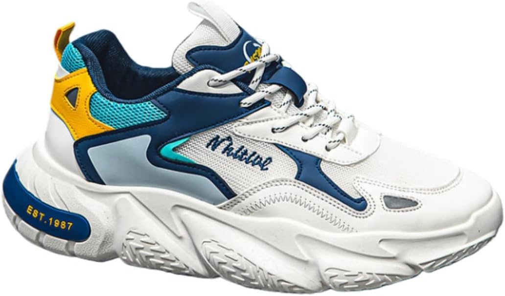 

Кроссовки для мужчин Hhhchpm для бега, тенниса и прогулок, с амортизацией, для тренировок и повседневной носки, бежевый