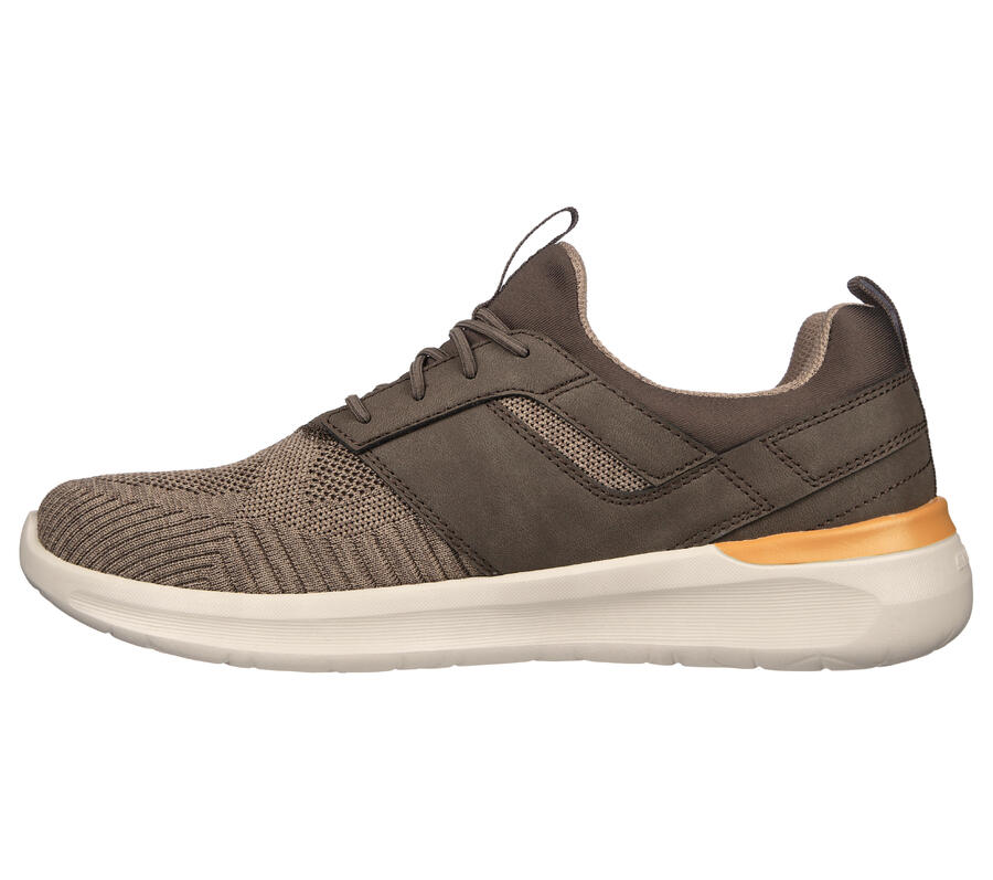 SKECHERS Мужские кроссовки LATTIMORE RADIUM серо-коричневого цвета — фото 4