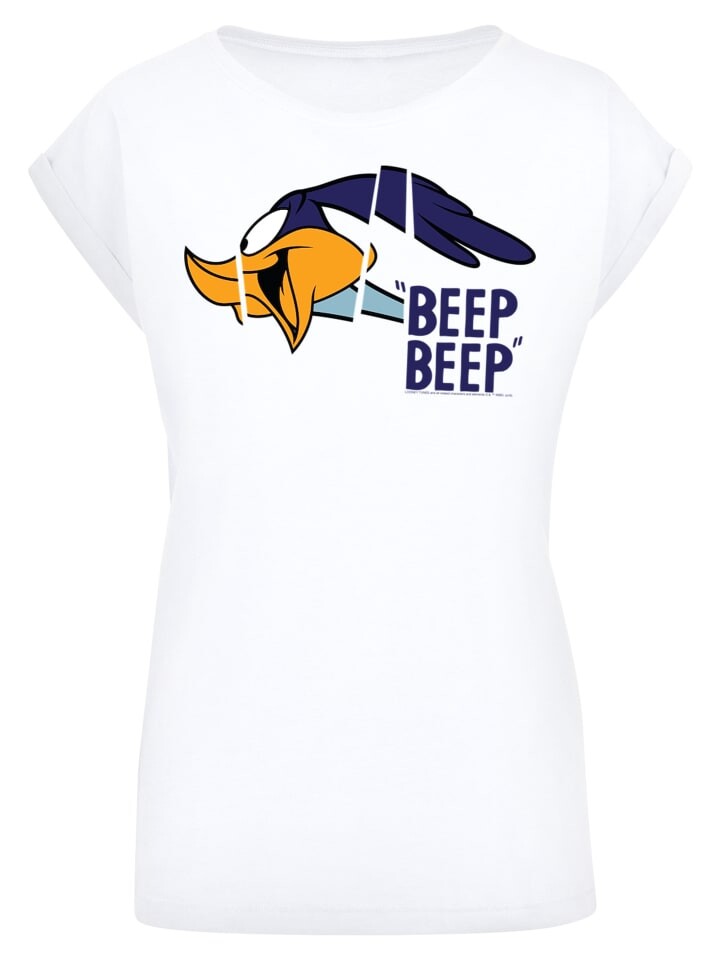 

Футболка F4NT4STIC Looney Tunes Roadrunner Beep Beep, белый