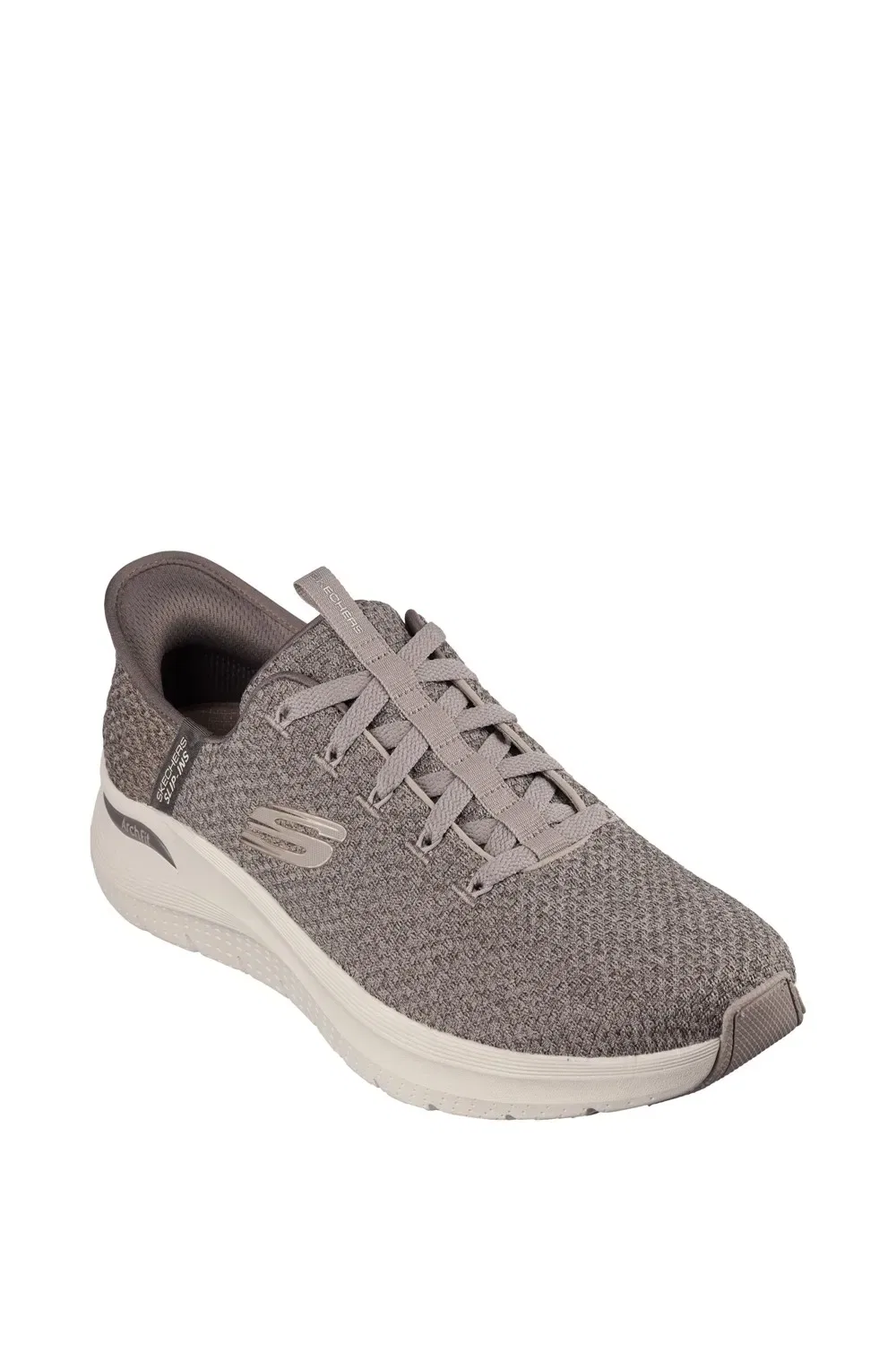 Кроссовки Slip-ins Arch Fit 2.0 Look Ahead Skechers, серо-коричневый