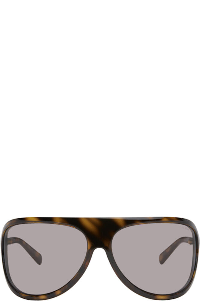 

Коричневые солнцезащитные очки Miu Enigme Miu Miu Eyewear