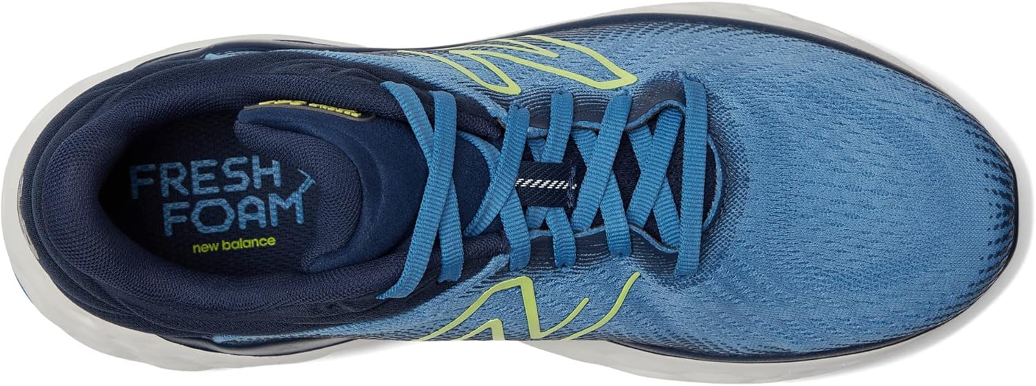 Детские кроссовки New Balance 990 V6 на шнуровке, синий — фото 2