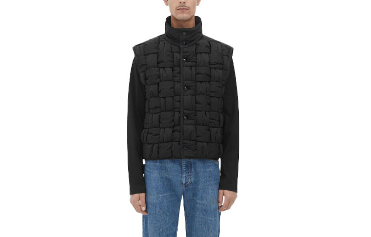 

Жилет мужской черный Bottega Veneta, черный