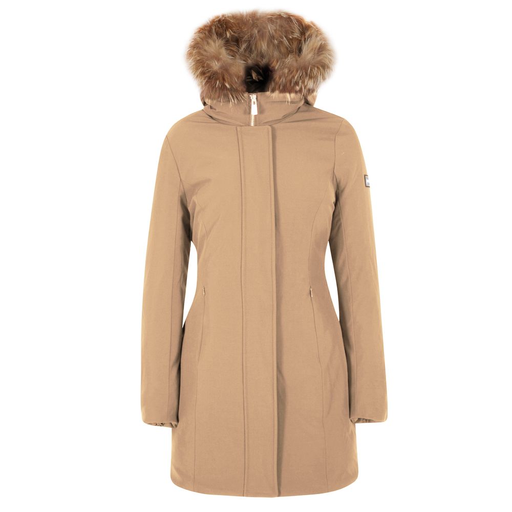 

Коричневые нейлоновые куртки и пальто Zee Lane, коричневый