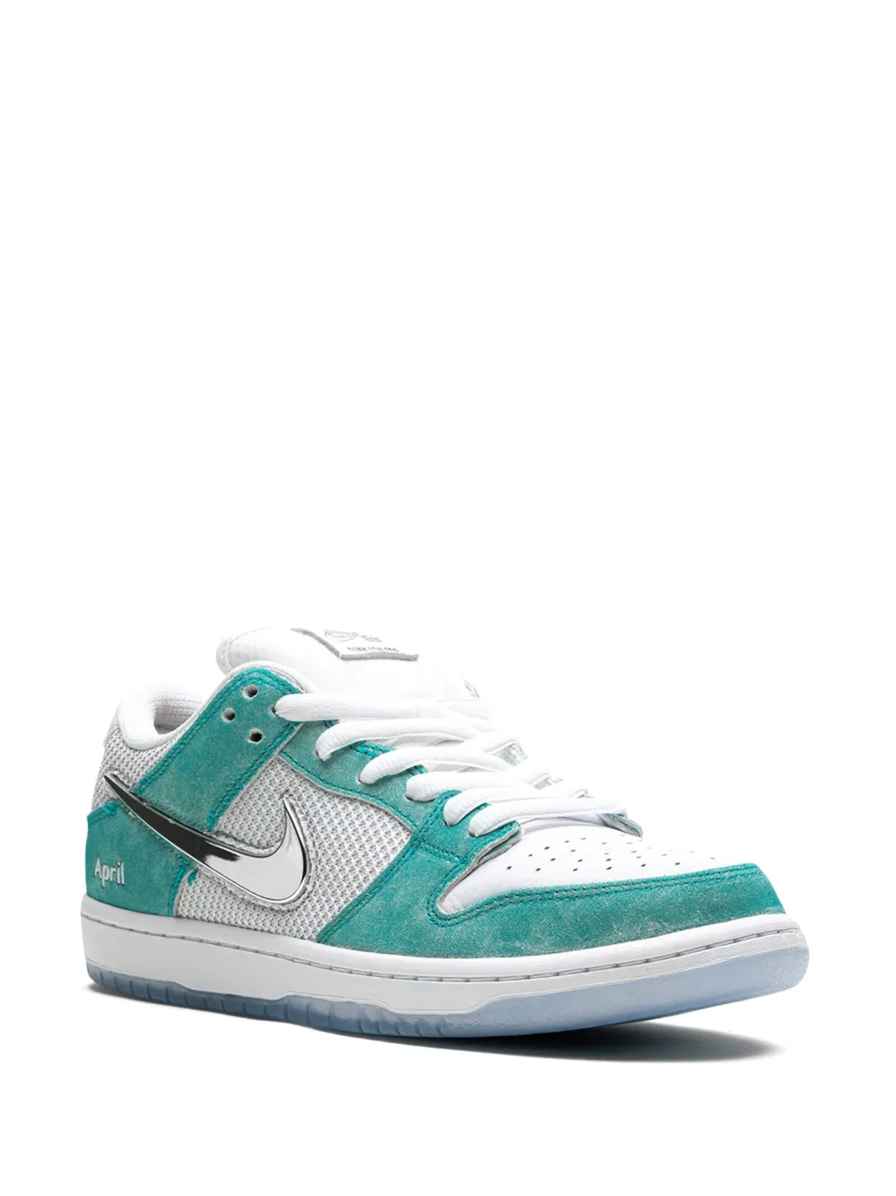Кроссовки Dunk Low Pro QS «April Skateboards» Nike, белый — фото 2