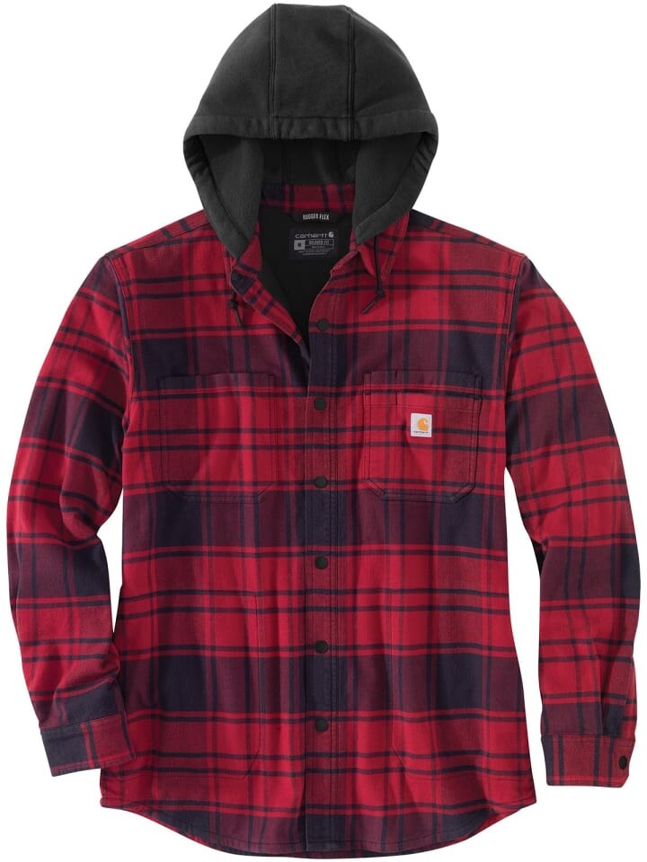 

Флисовая куртка CARHARTT, цвет schwarz/rot