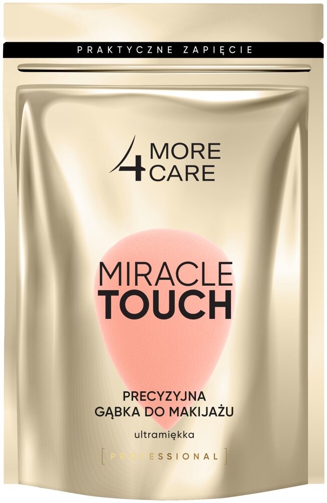 

More4care, Точная губка для макияжа, 1 шт