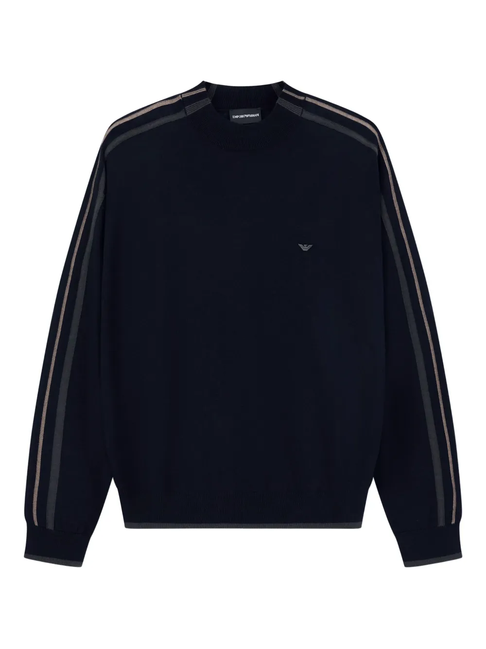 

Свитер с полосками EMPORIO ARMANI, синий
