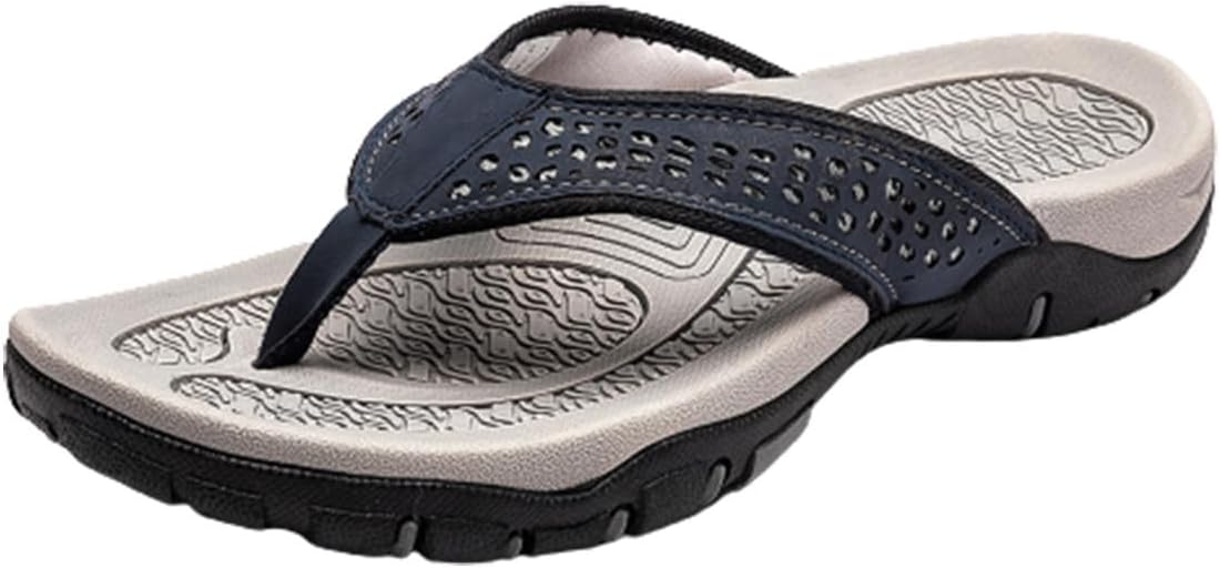 

Мужские тапочки Kervaky Шлепанцы Летние сандалии Большие тапочки Модные тапочки Обувь для пляжа на улице Мужские большие тапочки, синий